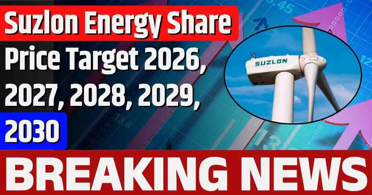 Suzlon Energy Share Price Target 2026, 2027, 2028, 2029, 2030